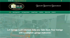 Desktop Screenshot of garagecraftinteriors.com